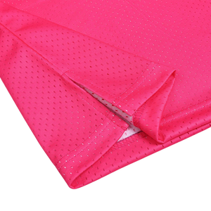 Camiseta de baloncesto de calidad superior con logotipo personalizado hecho en fábrica, Camiseta deportiva atlética de punto acanalado con cuello de poliéster para todo el equipo para Unisex - Product Image 6