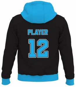 Sweat à capuche pour homme de haute qualité, personnalisé, écologique, respirant, en polyester/coton, couleurs personnalisées uniques pour les sports d'hiver et l'entraînement - Product Image 2