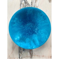 Mangkuk Buah Resin Desain Terbaru, Peralatan Makan Resin Custom, Mangkuk Salad Resin Tuang Tangan, Mangkuk Sajian Resin Kualitas Premium, Piring Sajian