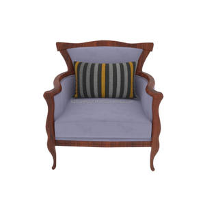 โซฟาไม้เรียบง่ายพร้อมเบาะรองนั่งนุ่มเหมาะสำหรับบ้านทันสมัยที่กำลังมองหาการออกแบบที่สะอาดและเรียบง่าย - Product Image 4