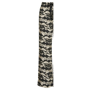 Pantalones de Trabajo Casuales de Oficina para Mujer, Cintura Media, Cierre con Cordón, Transpirables, de Lona, Frente Plano, Lisos, 100% Algodón - Product Image 3