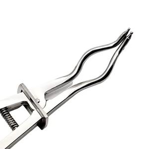 คีมยางกันน้ำลายแบบใช้ซ้ำได้ ทนความร้อนสูง ออกแบบตามหลักสรีรศาสตร์ สำหรับการแยกช่องปากทางทันตกรรม ด้ามจับสแตนเลส สำหรับงานเอ็นโดดอนต์ ได้รับมาตรฐาน CE - Product Image 3