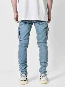 Pantalones Deportivos 100% Algodón, Pantalones Cargo Largos, Pantalones Casuales de Calidad para Hombre, Personalizados - Product Image 2