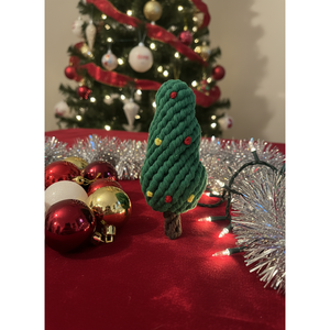 Jouet de Noël de luxe en forme d'os pour animaux de compagnie, écologique et couineur, pour chiens, chats et lapins, idéal pour jouer ou offrir - Product Image 3