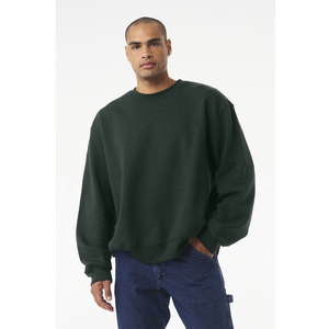 Sudadera Unisex BELLA + CANVAS 4711 de 10 oz, Cuello Redondo, Felpa Premium 100% Algodón, Personalizable - Product Image 2