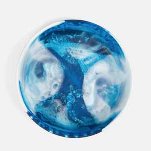 Bandejas y cuencos de resina epoxi de lujo, elaborados para una decoración festiva elegante de Eid, Ramadán y Navidad. - Product Image 2