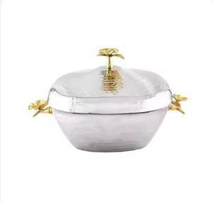 Casserole en métal isolée écologique au design classique de luxe personnalisable de qualité supérieure pour la maison et le restaurant - Product Image 6