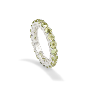 Vibrant Round Cut Jilin Peridot 3.72 Cts 925 Sterling Silver Daily Wear <b>Gift</b> <b>For</b> <b>Her</b> Special Day <b>Unique</b> Handcrafted Piece - Product Image 1