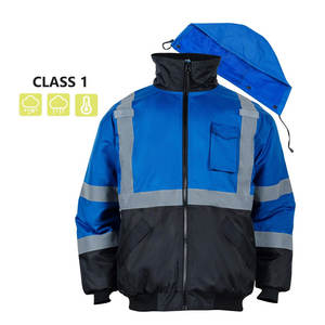 Waterproof <b>Light</b> Weight Soft Shell Hi Vis Construction Heating Safety Jacket Reflective <b>Work</b> Jacket By TRILACE INTERNATIONAL - Product Image 2