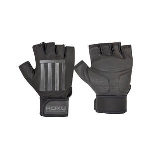High Quality Custom Logo Print Sports Gloves New Arrival Leather Material <b>Hand</b> <b>Grips</b> with Latest Design Wholesale - Product Image 4