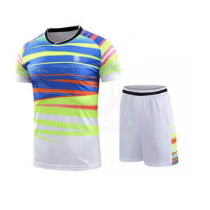 En stock, uniforme de tennis avec design par sublimation, logo personnalisé, uniforme de tennis confortable à porter - Product Image 6