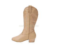 Bottes de danse de compétition professionnelles pour la scène, en cuir véritable, couleur personnalisable, bottes longues, chaussures de danse BAIFA BFL 017