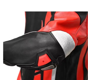 Combinaison de course moto unisexe haut de gamme en cuir et textile, imperméable, coupe-vent, équipement de protection personnalisé, homologuée CE, OEM - Product Image 3