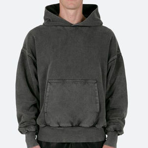 เสื้อพูลโอเวอร์ยูนิเซ็กซ์ ลวดลายย้อมสีแบบแอซิด ปักลาย ผ้าฝ้าย 100% น้ำหนักเบา เป็นมิตรกับสิ่งแวดล้อม ระบายอากาศได้ดี ผ้าฟลีซ ทรงโอเวอร์ไซส์ ปักโลโก้ตามสั่งด้านหน้า - Product Image 6