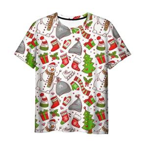 เสื้อยืดผ้าฝ้ายสำหรับผู้ชายเสื้อยืดคอกลมทรงโอเวอร์ไซส์ - Product Image 6