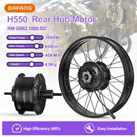 Moteur unique BAFANG G062 G063 48V 1000W pour vélo électrique, vélo électrique à pneus larges avec moteur à moyeu à engrenages BLDC sans balais 20 po 26 po