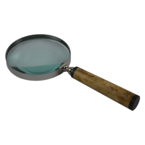 Retro <b>Metal</b> High Multiple for the Elderly Reading Hand-Held Magnifying Glass Manufacturer Wholesale Magnifier - Product Image 3