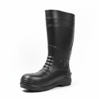Bottes de sécurité LITAI S5 Wellington unisexes antistatiques en EVA avec embout en acier, semelle intermédiaire, imperméables pour l'exploitation minière et agricole