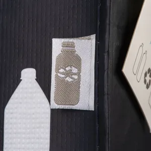 Sacs promotionnels écologiques personnalisés en R-PET à soufflets pour le shopping - Product Image 5
