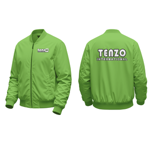 Chaqueta Bomber Unisex de Invierno con Logotipo Frontal Personalizado en Poliéster Premium, Impresión y Bordado, Servicios OEM/ODM, Transpirable y Resistente al Viento - Product Image 4