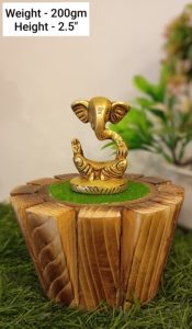 Ídolos temáticos Ganesh de bronce hechos a medida ideales para templos domésticos y tiendas de decoración del hogar para reventa - Product Image 6