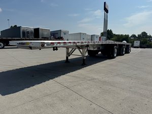 Good Price Semi <b>Trailer</b> FlatBed <b>Trailer</b> 12m Flatbed Flat Bed Cargo Semi <b>Trailers</b> 3 Axle Container Carrier Flatbed Semi <b>Trailer</b> - Product Image 4