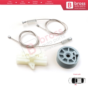 ชุดซ่อมมอเตอร์กระจกหน้าต่างด้านหน้าซ้าย รุ่น BWR926 สำหรับรถยนต์ Fiorino Qubo MK3 225 Bipper Nemo AA ปี 2008-2024 รถตู้ MPV 9221EP - Product Image 6