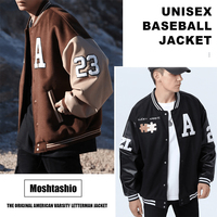 Usine en gros de haute qualité Slim manteau hommes automne hiver Vintage broderie Baseball vestes hommes Letterman Jacke vêtements d'extérieur Clothin