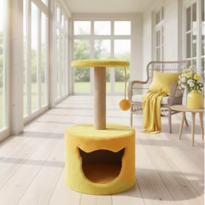 ที่ลับเล็บแมวคุณภาพสูง ยี่ห้อ Amistar รุ่น Yellow Dream สำหรับแมวทุกขนาด - Product Image 6