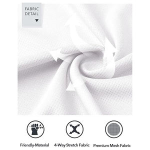 Shorts de basket-ball athlétiques de qualité supérieure, légers, à séchage rapide, en toile, avec cordon de serrage à l'avant, pour l'entraînement, la salle de sport, la course à pied, haute performance, tennis - Product Image 2