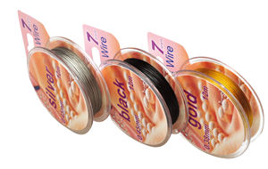 Fabrication <span class=keywords><strong>de</strong></span> bijoux perle chaîne <span class=keywords><strong>fil</strong></span> 7 brins 19 brins 49 brins perles outils passe-temps artisanat bricolage - Product Image 6