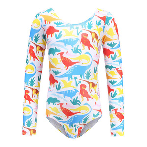 Premium Children's Performance Dancewear Leotard Elastic Spandex Ballet Gymnastics <b>Stage</b> Costume for Girls <b>Dance</b> Competition - Product Image 5