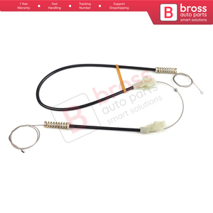 BWR5128 ensemble de réparation de lève-vitre manuel porte arrière gauche pour Freelander MK1 L314 LN 1997-2006 3/5 porte ALR8179 Bross Auto Parts - Product Image 6