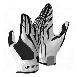 Gants de sport personnalisés de haute qualité pour adultes Nouvelle mode de gants de receveur de football américain et gants de frappeur de baseball - Product Image 3