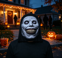 Masque 3D amusant personnalisé avec impression par transfert thermique photo, couvre-chef fantaisie personnalisé, cadeau de blague pour fête d'Halloween et cosplay pour hommes et femmes