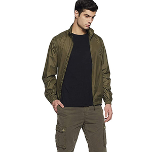 2024 usine meilleur vendeur décontracté hommes coupe-vent veste respirant toile matériel hiver saison meilleur prix - Product Image 6