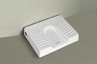 Nouveau design moderne et élégant Poêle à squat en céramique de qualité OEM pour WC Est avec P-Trap et S-Trap Drainage Prix