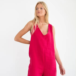 Subh Exim Indian Cotton Eco-Friendly <b>Vintage</b> Short Girls <b>Tank</b> <b>Tops</b> Jumpsuits - Product Image 1