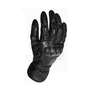 2024 Diseño personalizado de alta calidad de los hombres a prueba de viento de cuero Guantes de moto en stock para carreras y Deportes de uso al por mayor - Product Image 4