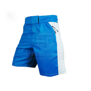 Nouveauté Short de MMA pour hommes, vêtements de boxe et d'arts martiaux de couleur unie sur mesure, vente en gros OEM, pour adultes - Product Image 4