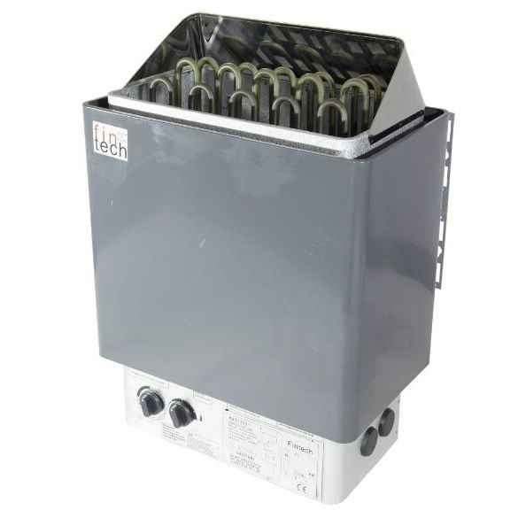 FINTECH Body Controlled Sauna Stove FTN Model 8 kW 8-12 M3 (20 kg Stone) - We Are a Wholesaler