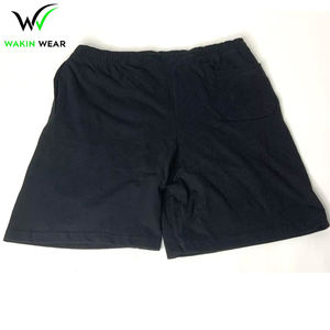 Wholesale Rate With Own Logo Breathable Outer Wear Highest Quality Sweat <b>Shorts</b> Black Cotton Puff Print Sweat <b>Shorts</b> - Product Image 2