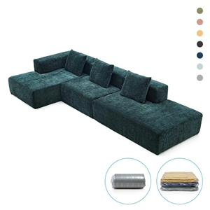 Compact Living Room <b>Sofa</b> with Storage - Product Image 2