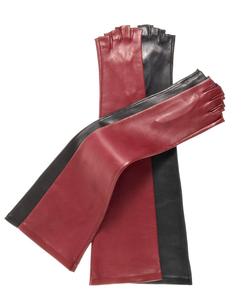 Gants d'opéra élégants en cuir avec écran tactile pour les soirées, les mariages et les événements en plein air - Accessoires de mode pour femmes - Product Image 3
