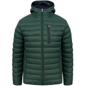 Manteaux matelassés matelassés d'hiver respirants et décontractés pour hommes, vestes matelassées en duvet de polyester 100% avec style de rue - Product Image 6