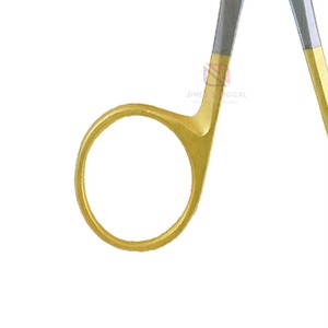 Micro-pince à oreilles d'alligator à manche doré, instrument chirurgical en acier inoxydable, outil médical pour ORL et chirurgie, fournisseur - Product Image 5