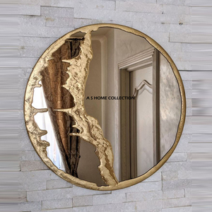 Espejo de Pared de Diseño Único Hecho a Mano, Marco de Metal, Espejo Decorativo de Lujo para Sala de Estar y Comedor, Proveedor Mayorista - Product Image 5