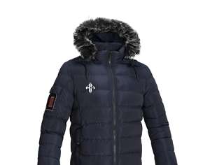 2025 Qualité Logo Personnalisé Veste D'hiver 100% Polyester Respirant Imprimé Zipper Puffer Jacket par ATLANTIC - Product Image 4