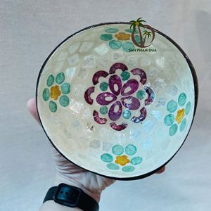 ชามเคลือบกะลามะพร้าวสีรูปหัวใจชามตกแต่งน่ารักสำหรับจัดเก็บหรือเครื่องประดับสำหรับกลุ่มเป้าหมาย - Product Image 3