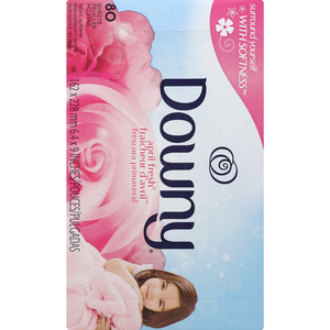 Feuilles assouplissantes pour sèche-linge Downy April Fresh, antistatiques, en vrac - Product Image 1